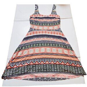 LOFT Petite 2 NWT Geometric Sleeveless Dress Lined